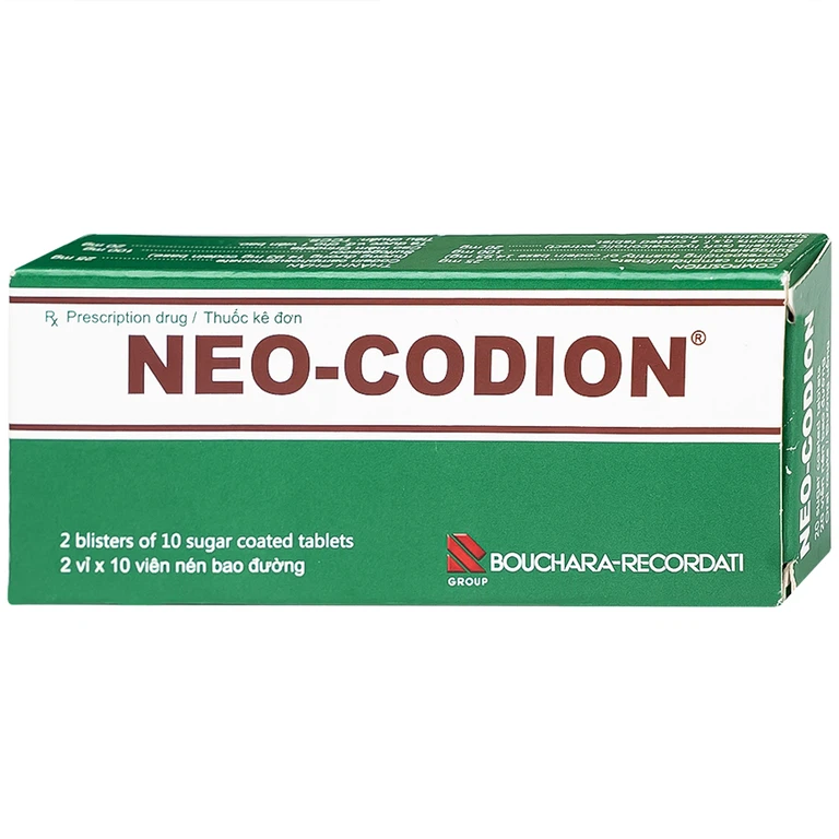 Neo-Codion Bouchara – Thuốc ho khan hiệu quả, Codein chính hãng Pháp chữa ho kích ứng